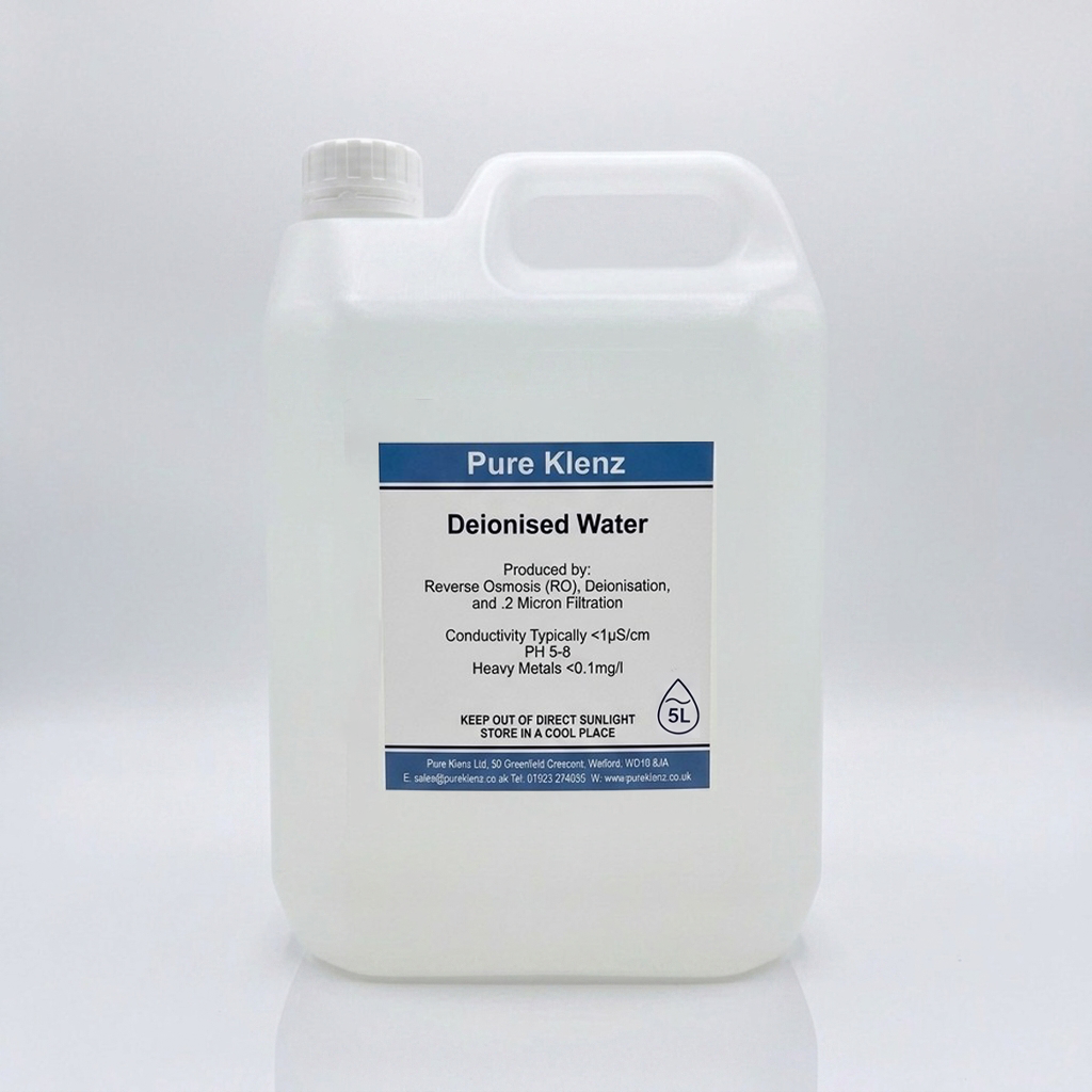 Deionised Water 5 Litres